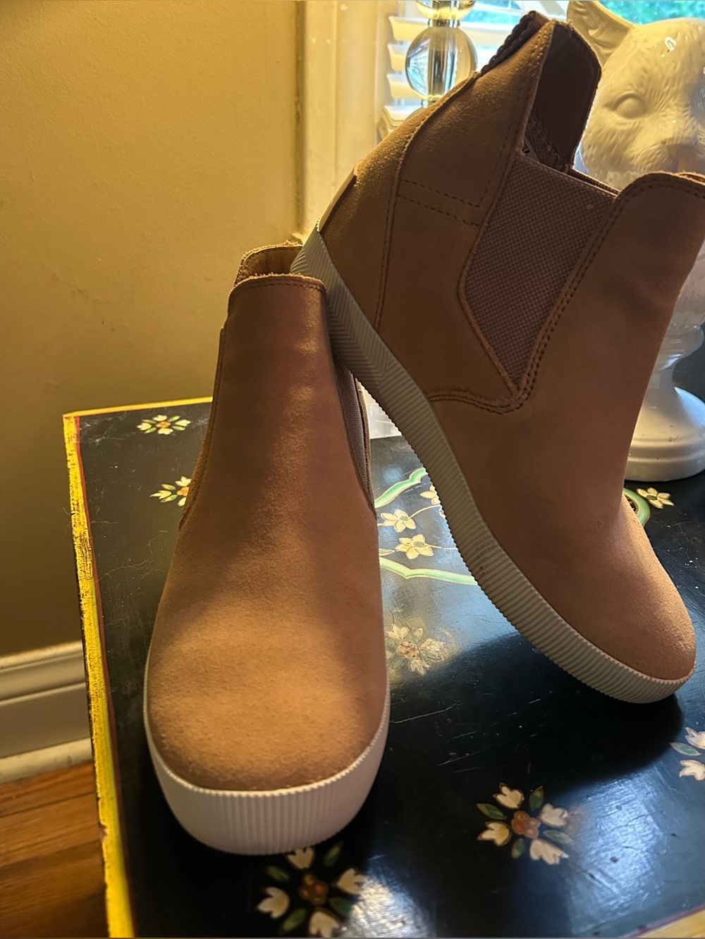 Sorel Suede Booties